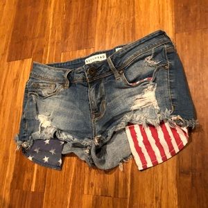 American Flag Shorts